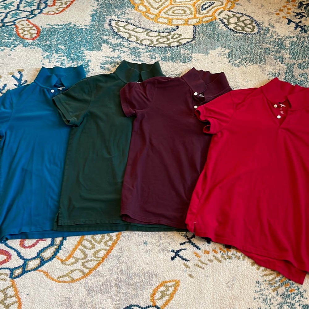4 GoodFellow mens large polos